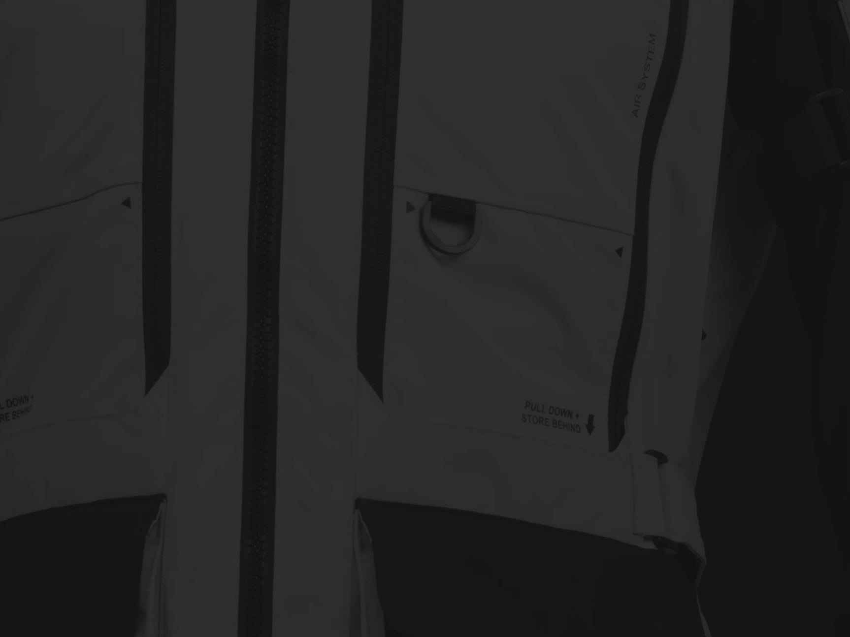 Tour Jacke Montevideo-ST 3.0 hell grau-dunkel grau-schwarz - Website-Fassung (iPad)